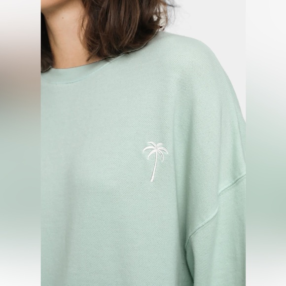 Rails Reeves Sweatshirt - Aqua Dip Dye - Picture 2 of 12